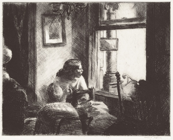 East Side Interior - Edward Hopper (1922)