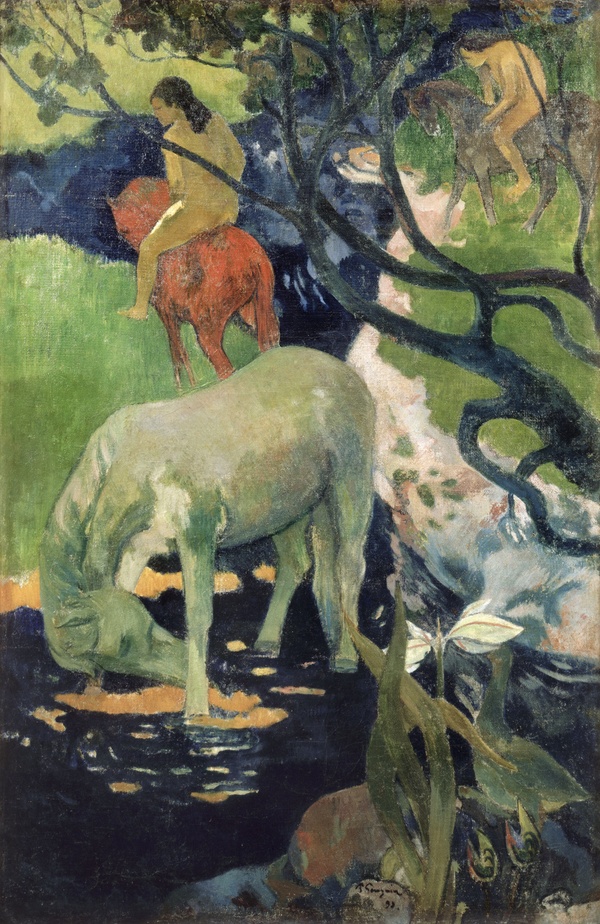 The White Horse (Le Cheval blanc) - Paul Gauguin (1898)