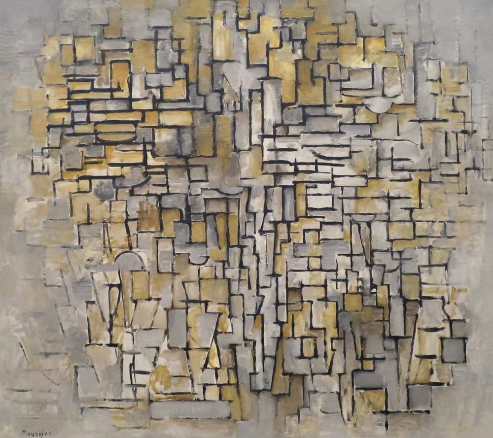 Tableau No. 2 / Composition No. VII - Piet Mondrian (1913)
