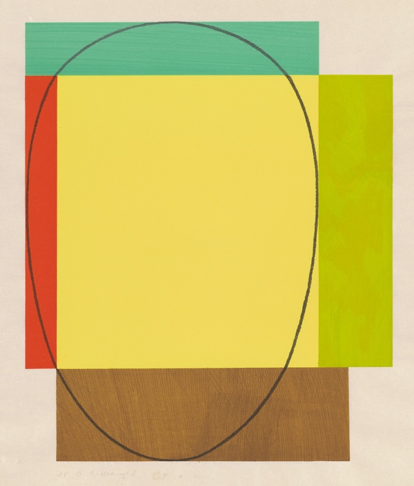 Five Color Frame - Robert Mangold (1985)