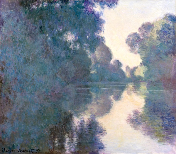 Morning on the Seine near Giverny - Claude Monet (1897)