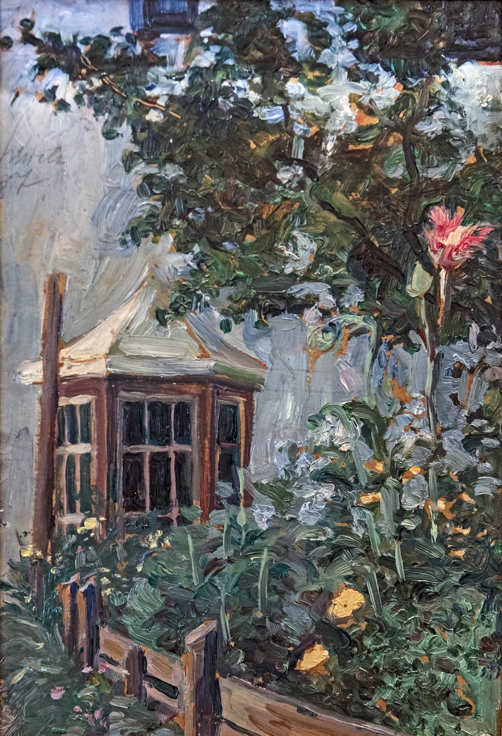 Jardin fleuri (Flowering Garden) - Egon Schiele (1907)