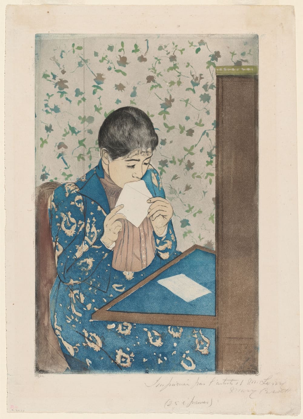 The Letter - Mary Cassatt (1891)