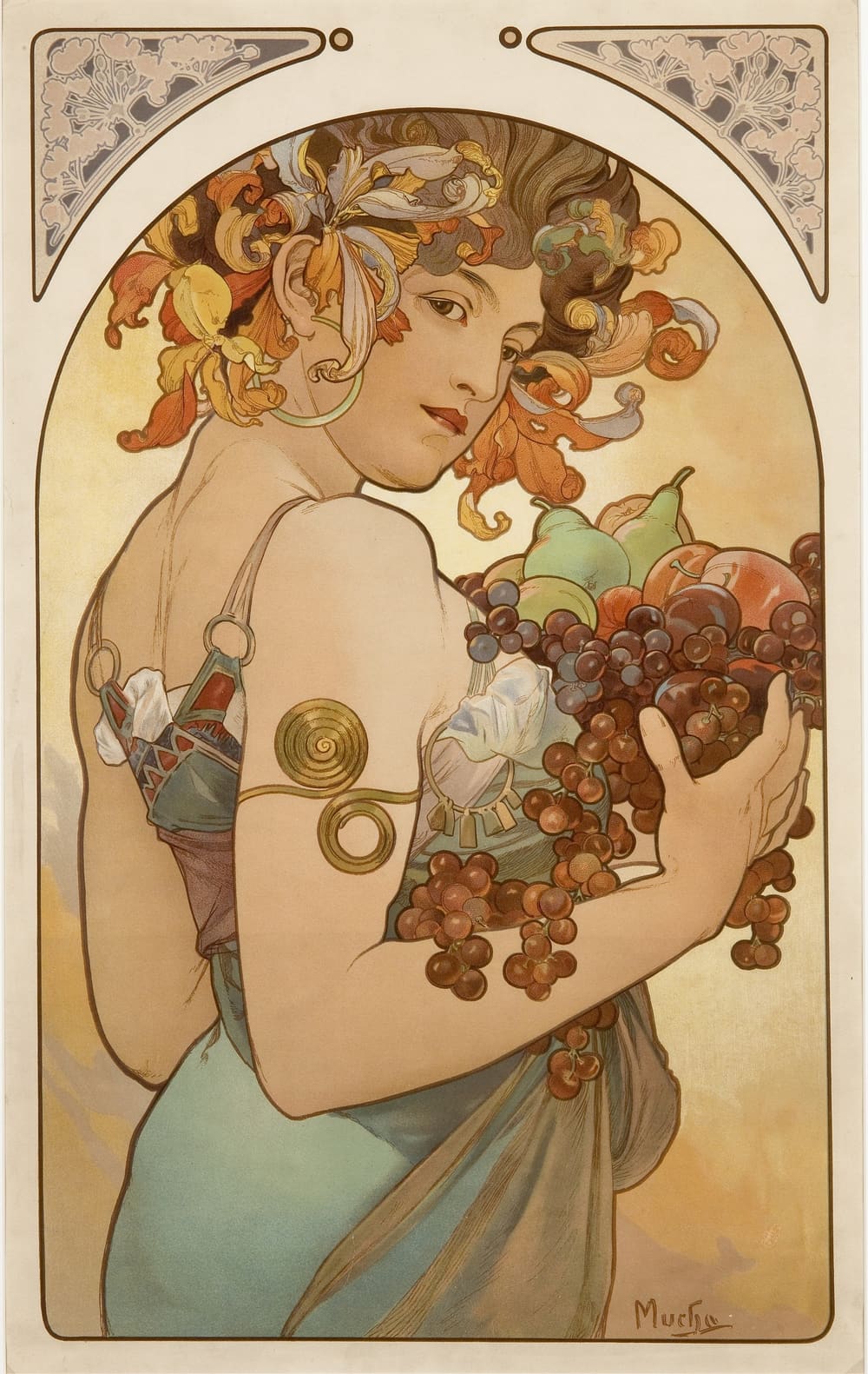 Fruit - Alphonse Mucha (1897)