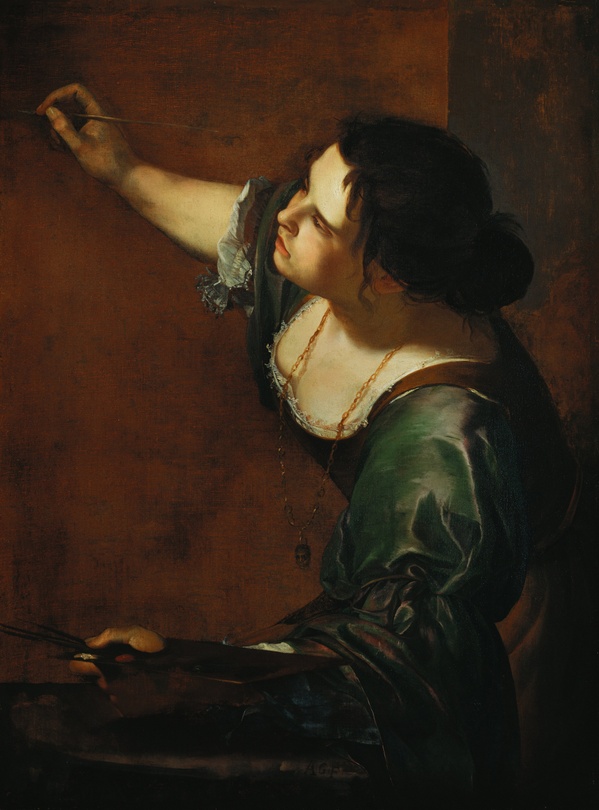 Self-Portrait as the Allegory of Painting (La Pittura) - Artemisia Gentileschi (1638)
