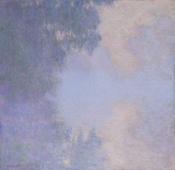Branch of the Seine near Giverny (Mist) - Claude Monet (1897)