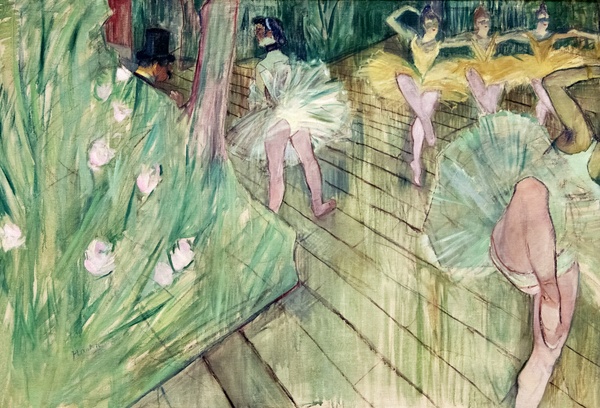 Ballet Dancers - Henri de Toulouse-Lautrec (1885–1886)
