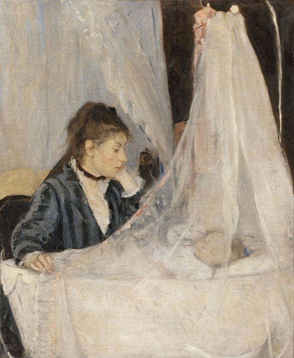 Le Berceau (The Cradle) - Berthe Morisot (1872)
