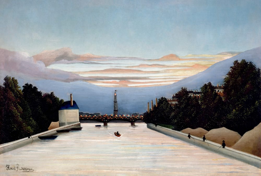 The Eiffel Tower - Henri Rousseau (c. 1898)