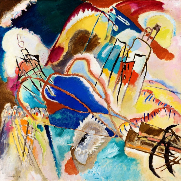 Improvisation No. 30 (Cannons) - Wassily Kandinsky (1913)