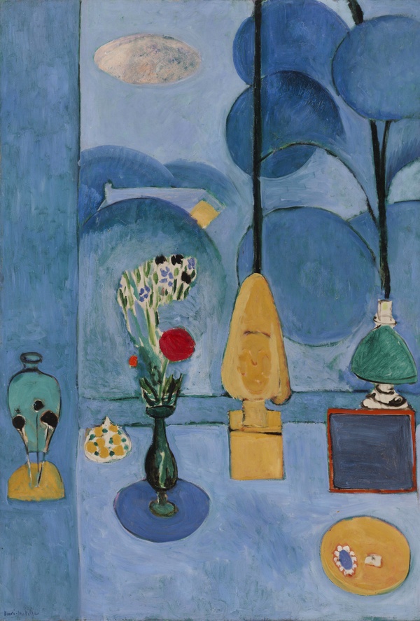 La glace sans tain (The Blue Window) - Henri Matisse (1913)