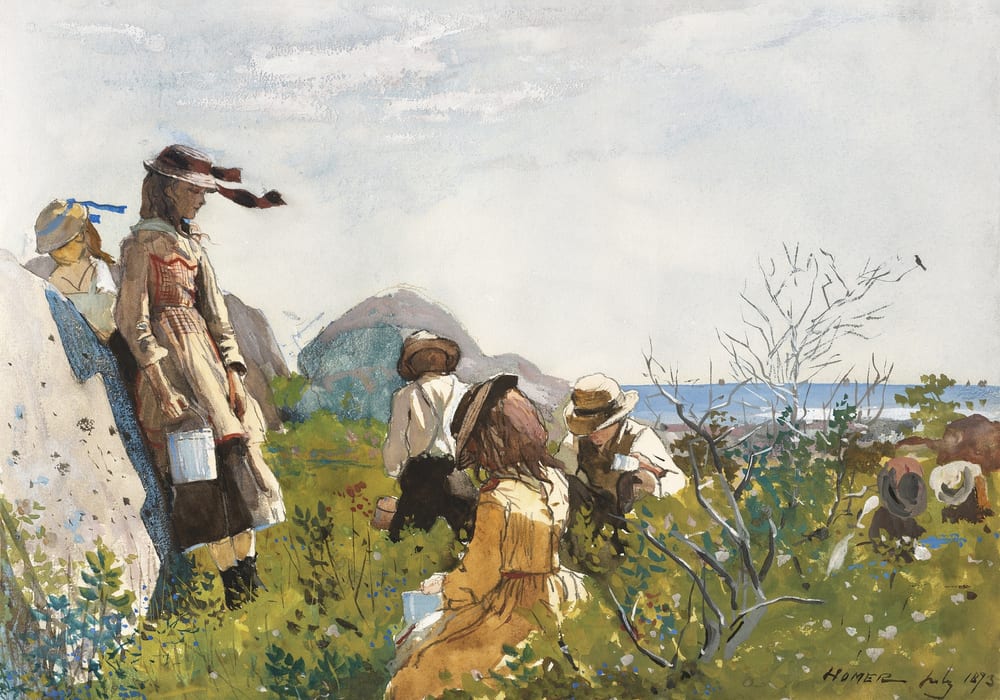 Berry Pickers - Winslow Homer (1873)
