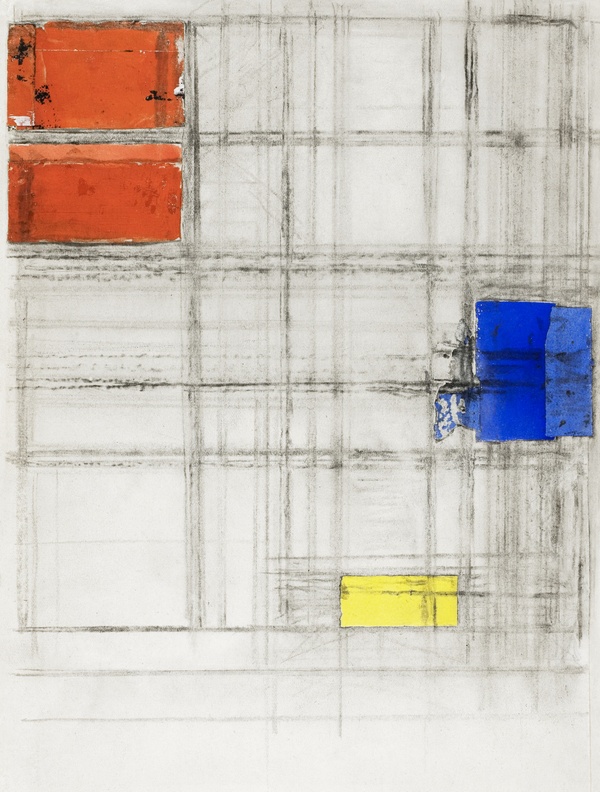 Study Composition (1940–1941) - Piet Mondrian (1940)