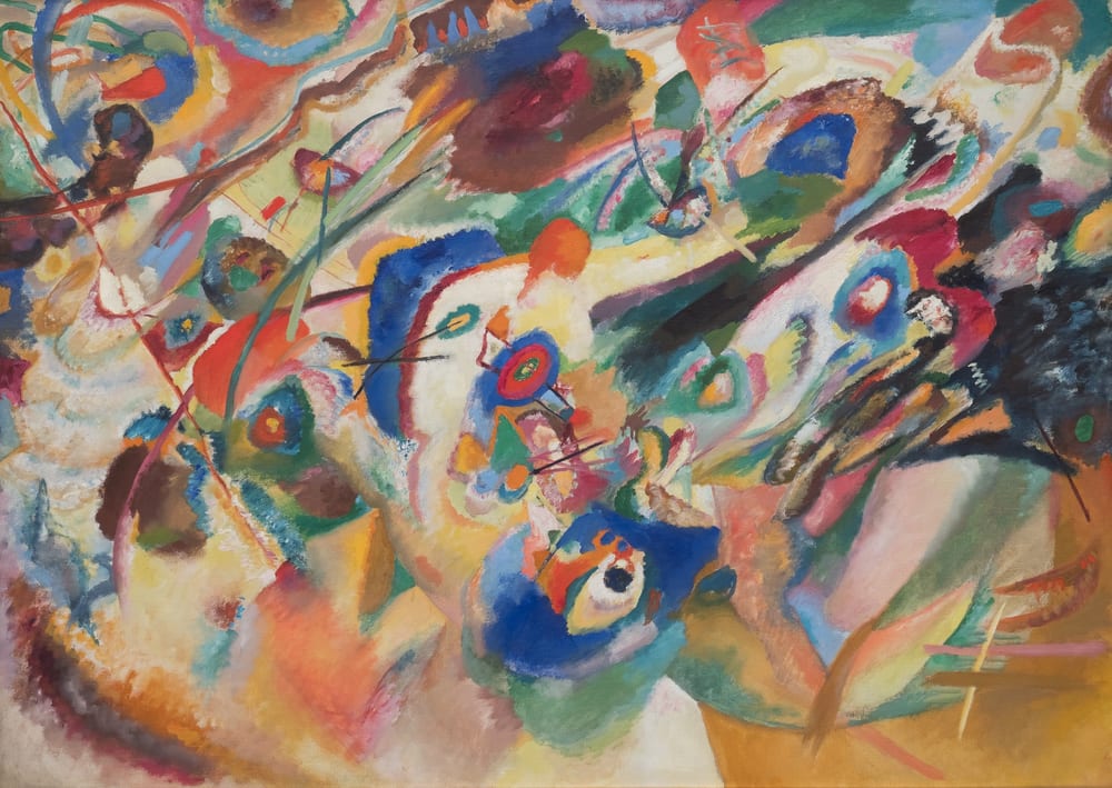 Sketch 2 for Composition VII - Wassily Kandinsky (1913)