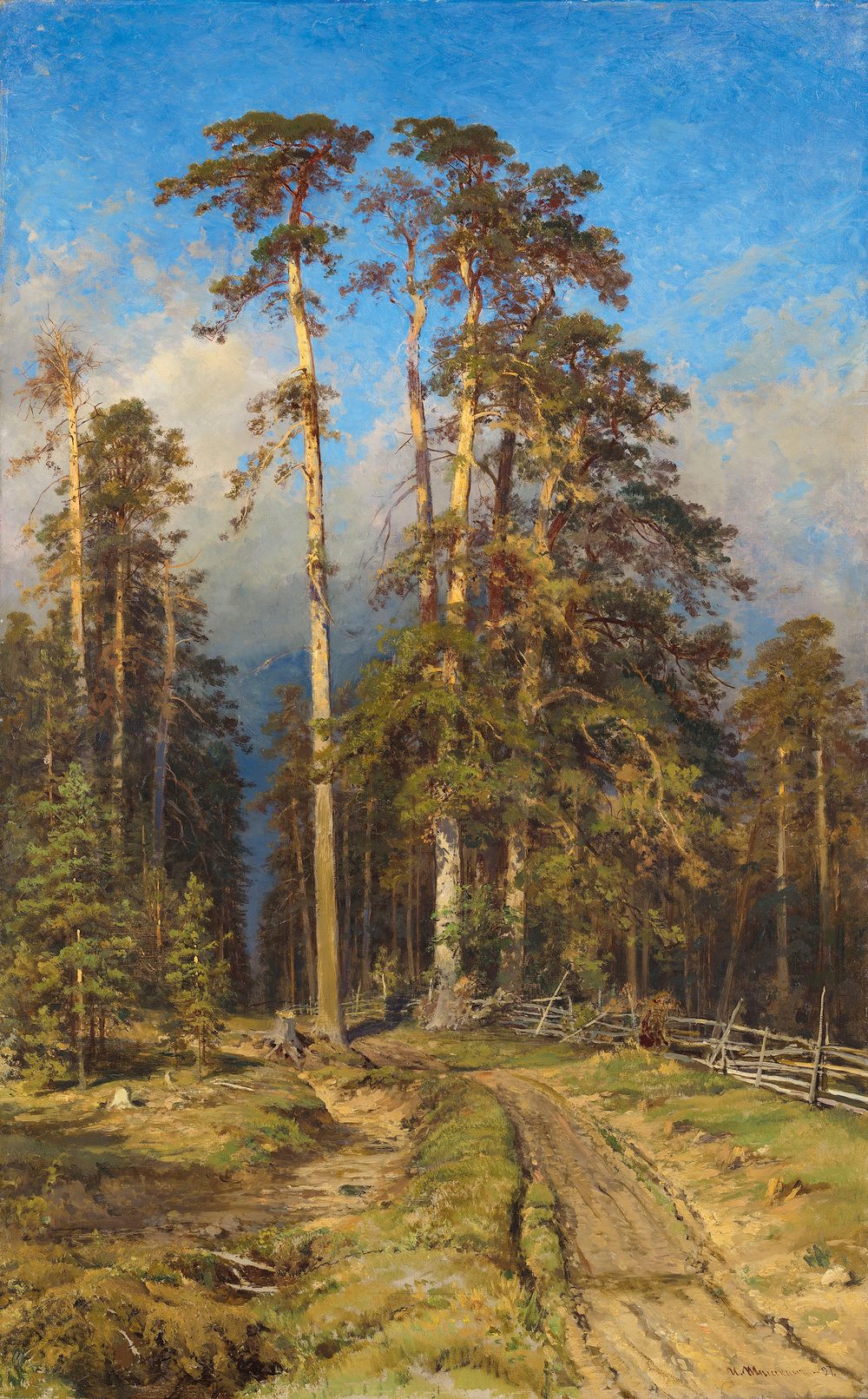 Pine Forest - Ivan Shishkin (1897)