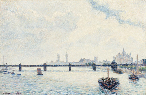 Charing Cross Bridge, London - Camille Pissarro (1890)