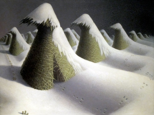 January - Grant Wood (1940)