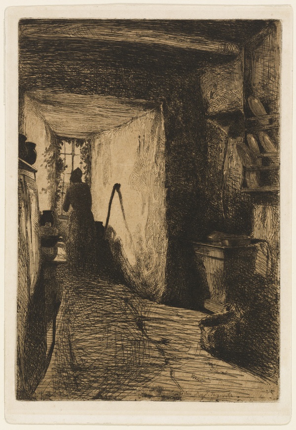 The Kitchen - James McNeill Whistler (1858)