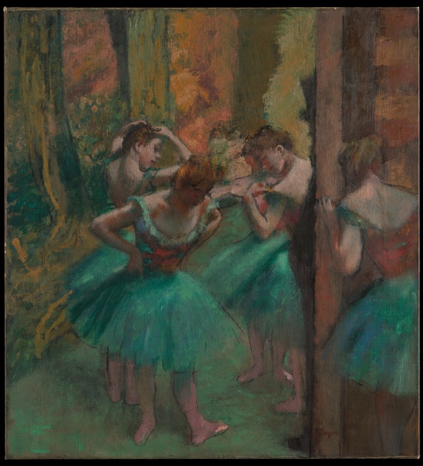 Dancers, Pink - Edgar Degas (ca. 1886)