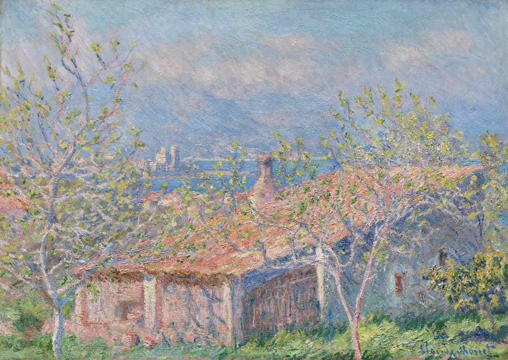 Gardener's House at Antibes - Claude Monet (1888)