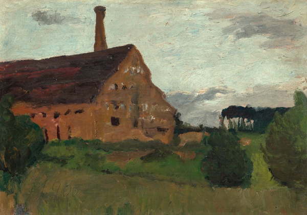 Old Factory - Paula Modersohn-Becker (1902)
