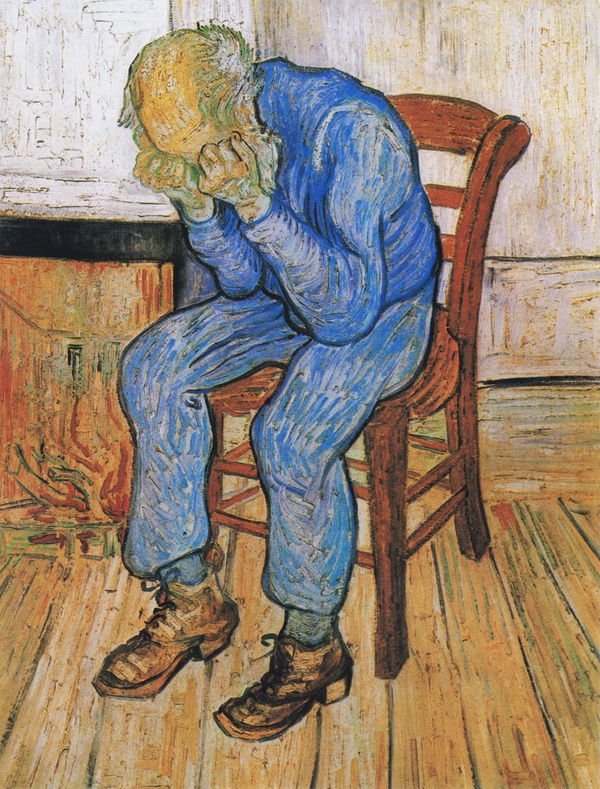 Sorrowing Old Man (At Eternity's Gate) - Vincent van Gogh (1890)