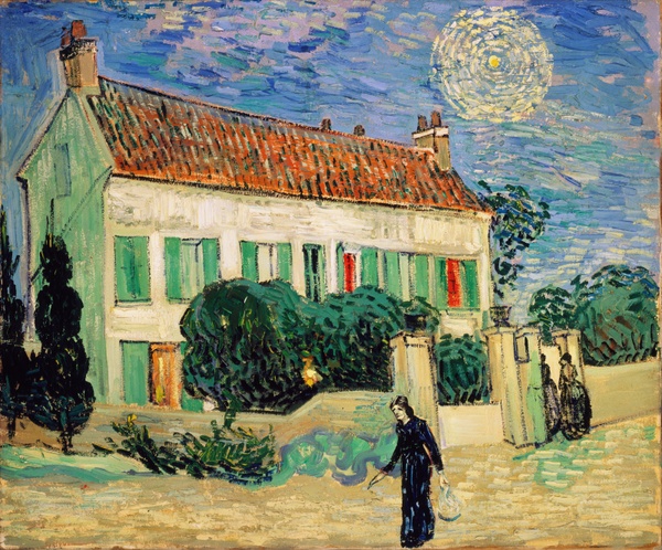 The White House at Night - Vincent van Gogh (1890)
